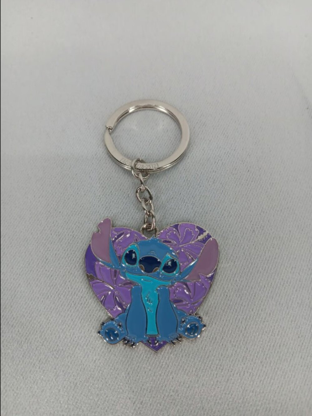 Disney Parks Stitch Purple Keychain NWT